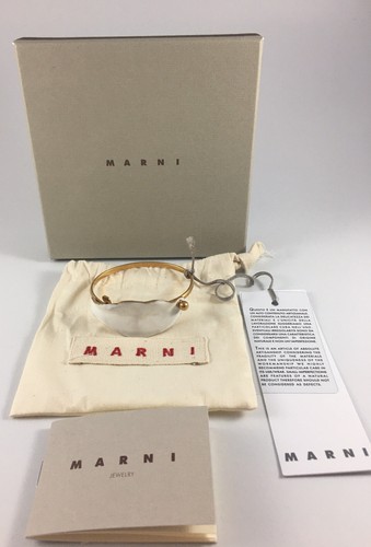 Marni gold metal white - gold,
