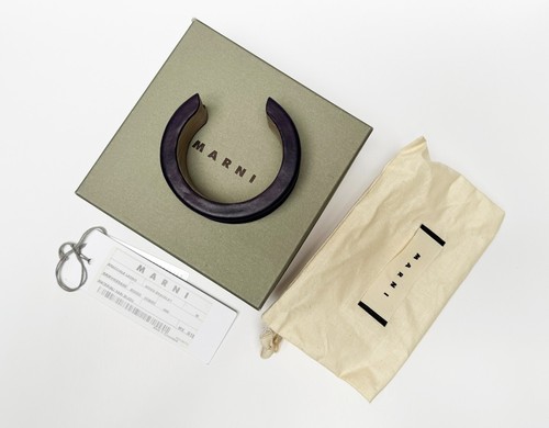 Marni open cuff purple - marni,