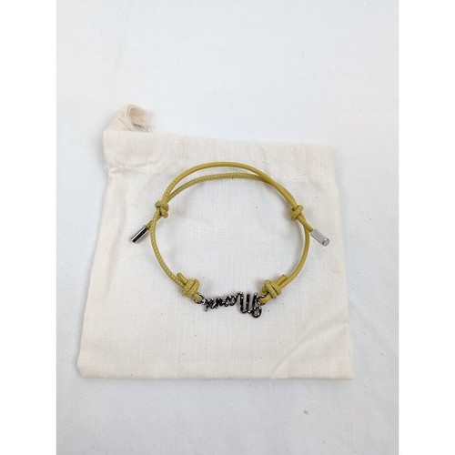 Marni leather logo bracelet - marni,